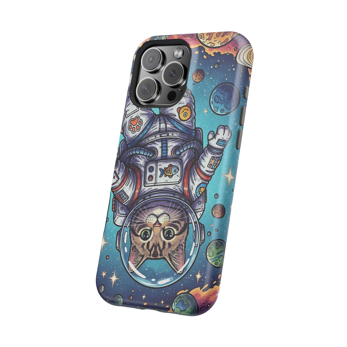 Astronaut Cat - Magnetic Phone Case