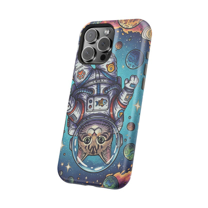 Astronaut Cat - Magnetic Phone Case