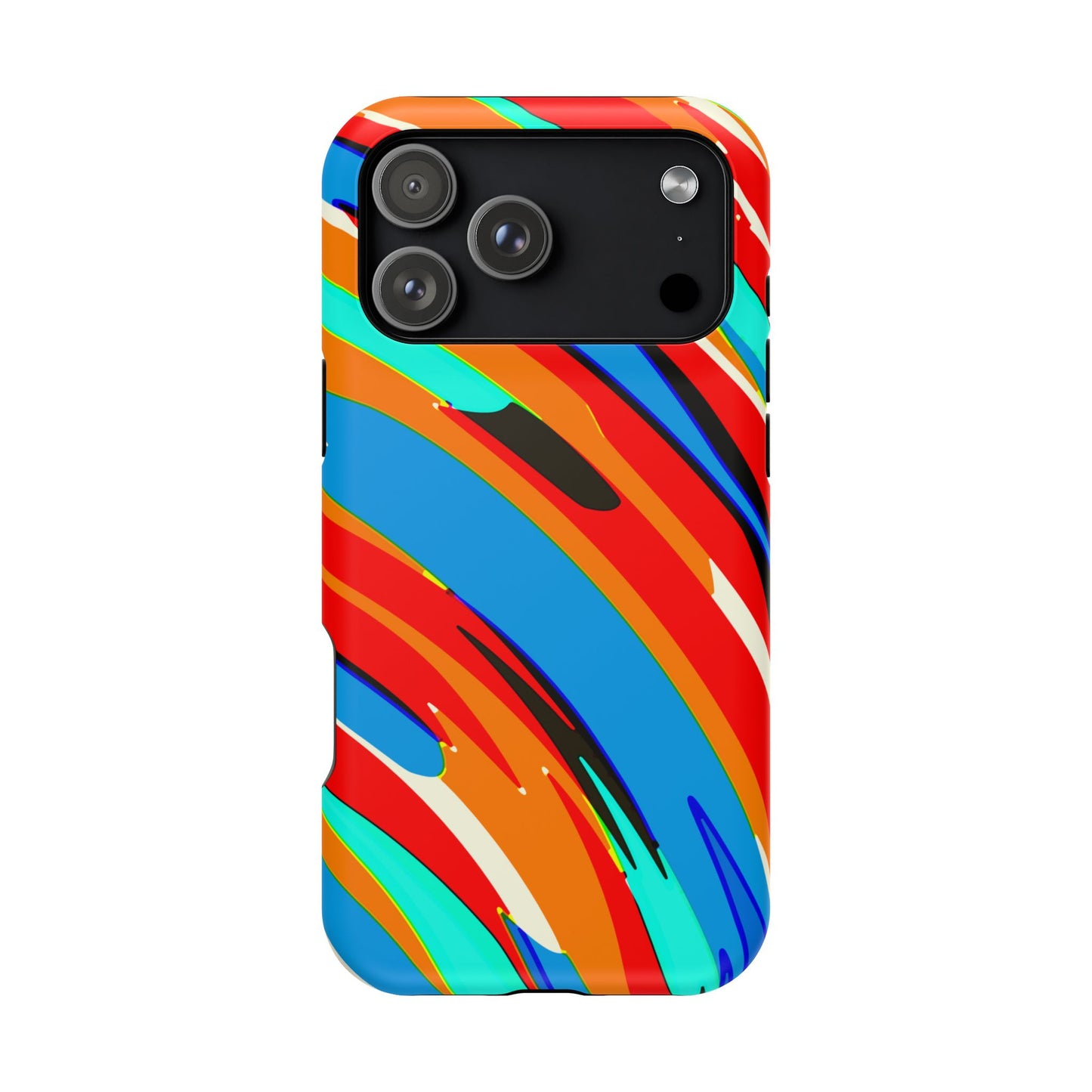 Abstract Rainbow Swirl Arc - Magnetic Phone Case