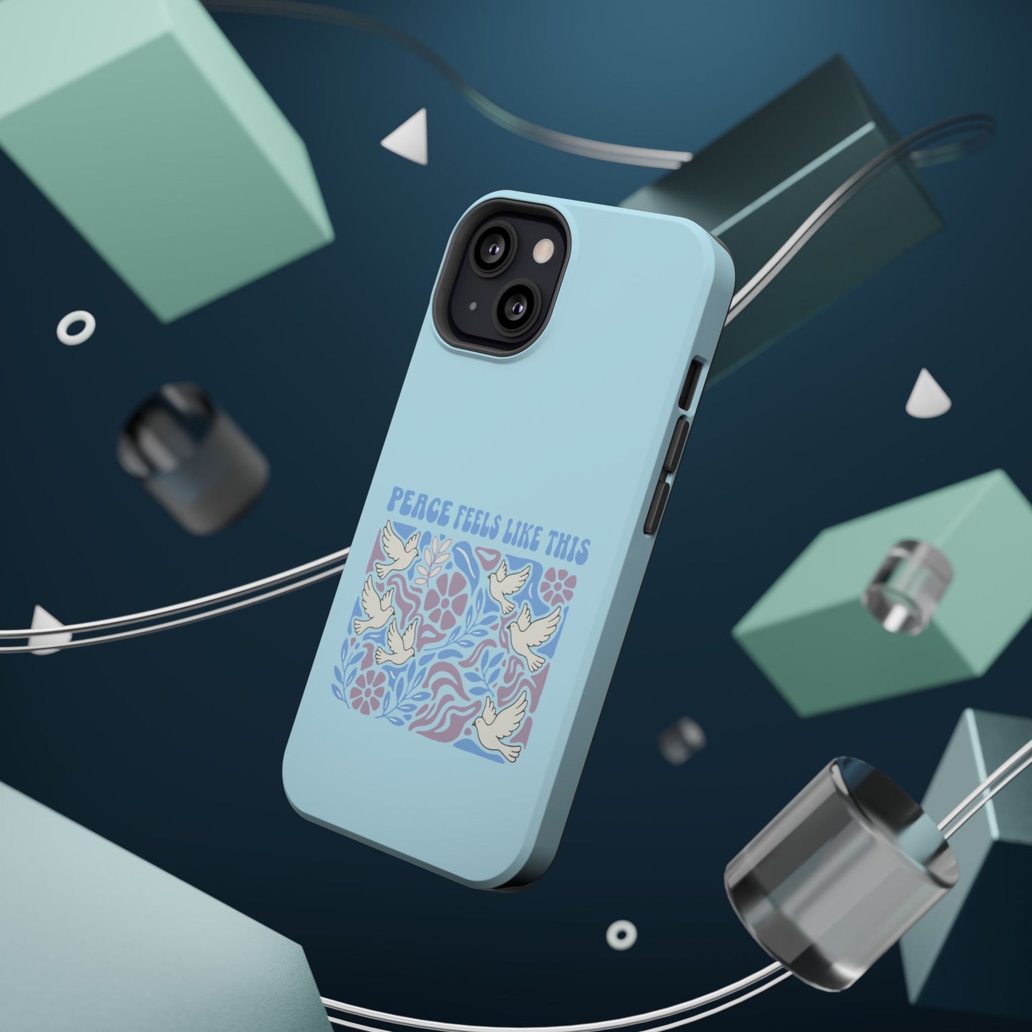 Peace Tells Like This - Magnetic Phone Case