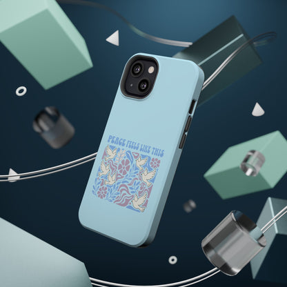 Peace Tells Like This - Magnetic Phone Case