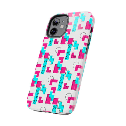 Retro Geometric Vibes - Phone Case