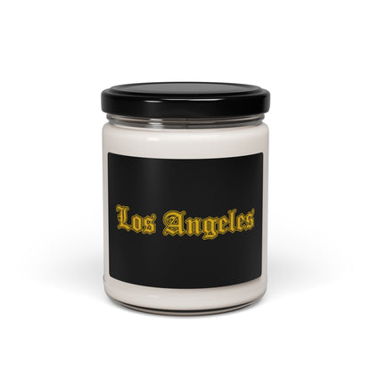 Los Angeles Scented Soy Candle, Aromatherapy, Home Decor, Gift, Candle for Relaxation - Golden Edition