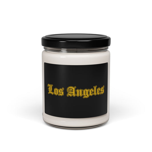 Los Angeles Scented Soy Candle, Aromatherapy, Home Decor, Gift, Candle for Relaxation - Golden Edition