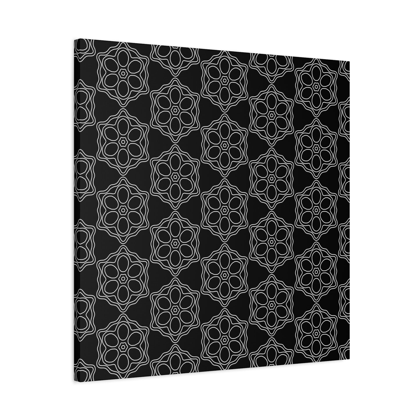 Geometric Sacred Flower - Canvas