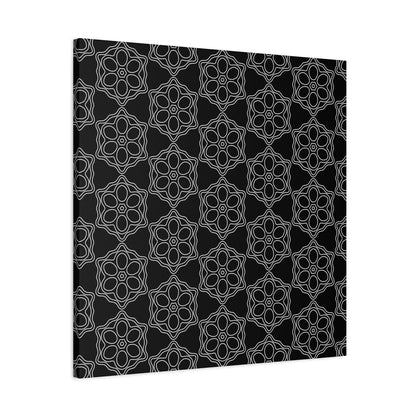 Geometric Sacred Flower - Canvas