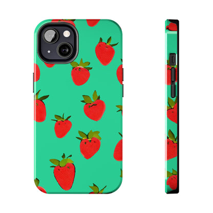 Strawberry Pattern - Phone Case