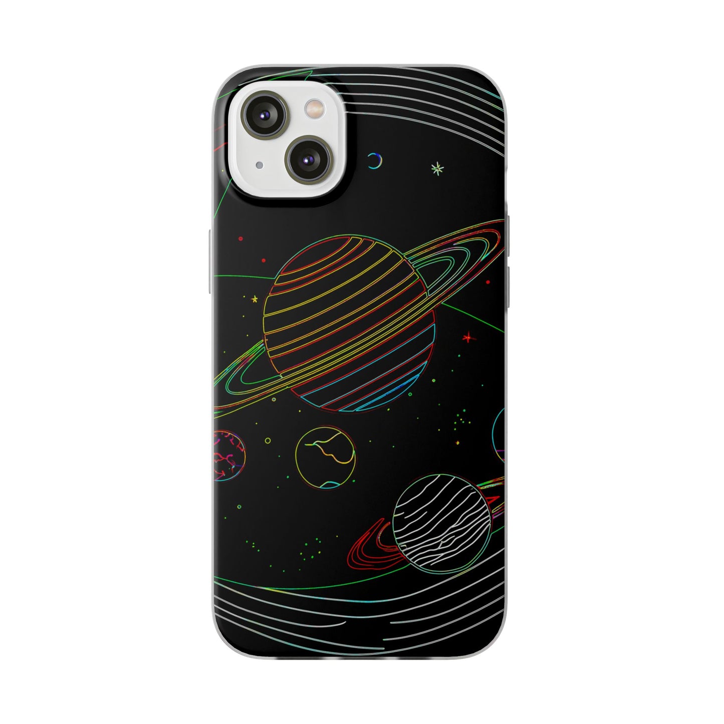Galaxy-Inspired Flexi Cases, Vibrant Phone Covers, Space-Themed Accessories, Cosmic Gifts for Astronomers, Unique Phone Protectors