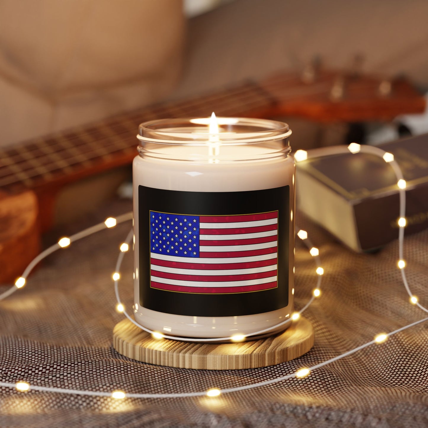 New Glory American Flag (Gold Edge Edition) - Scented Candle