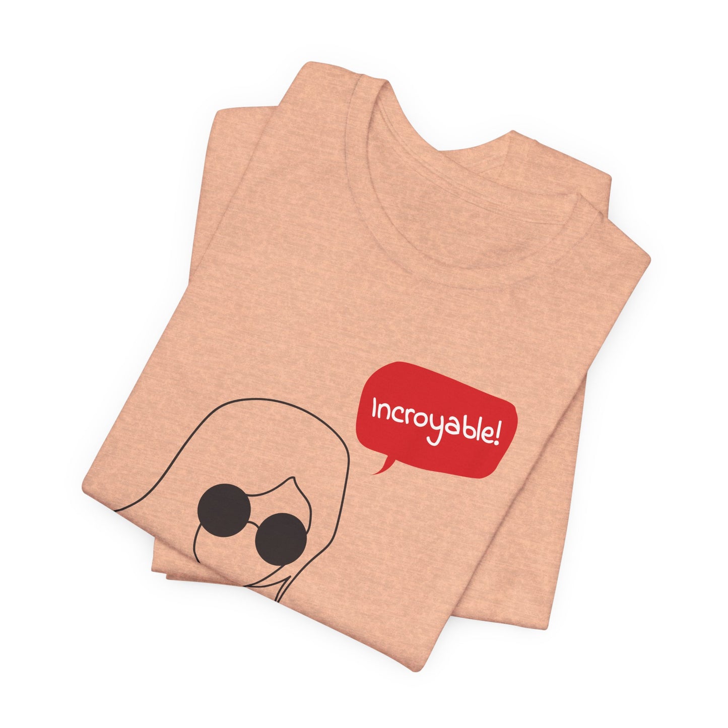 Incroyable Chic Girl - T-Shirt