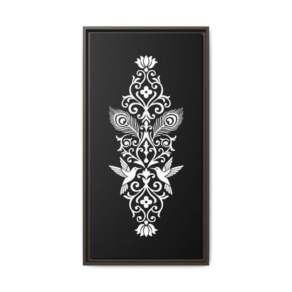 Hummingbird Soulmates - Framed Canvas