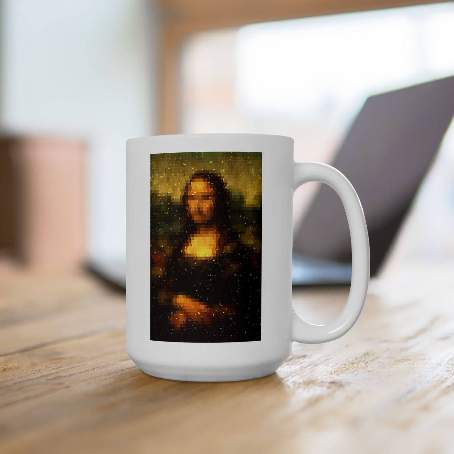 Pixel Muse — Silent Smile - Mug