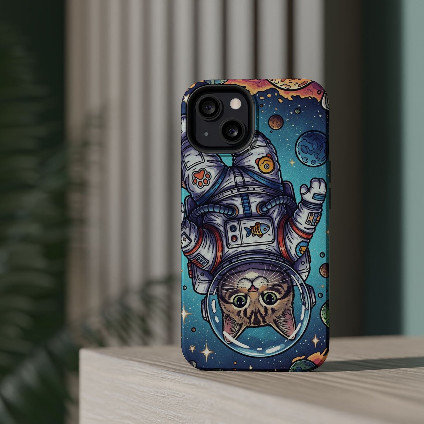 Astronaut Cat - Magnetic Phone Case