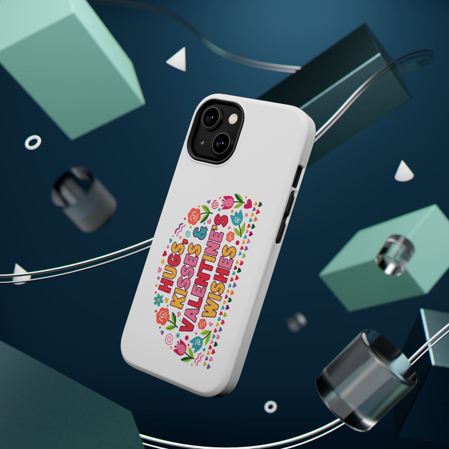 Hugs, Kisses & Valentine’s Wishes - Magnetic Phone Case