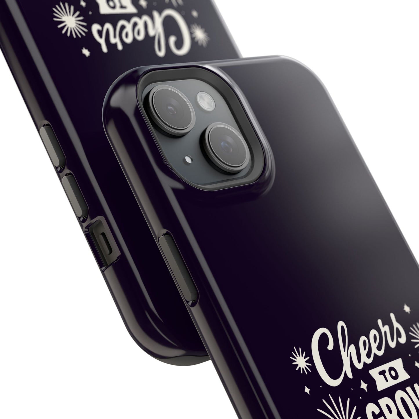 Cheers to Growth, Glow & Goals - Magnetic Phone Case