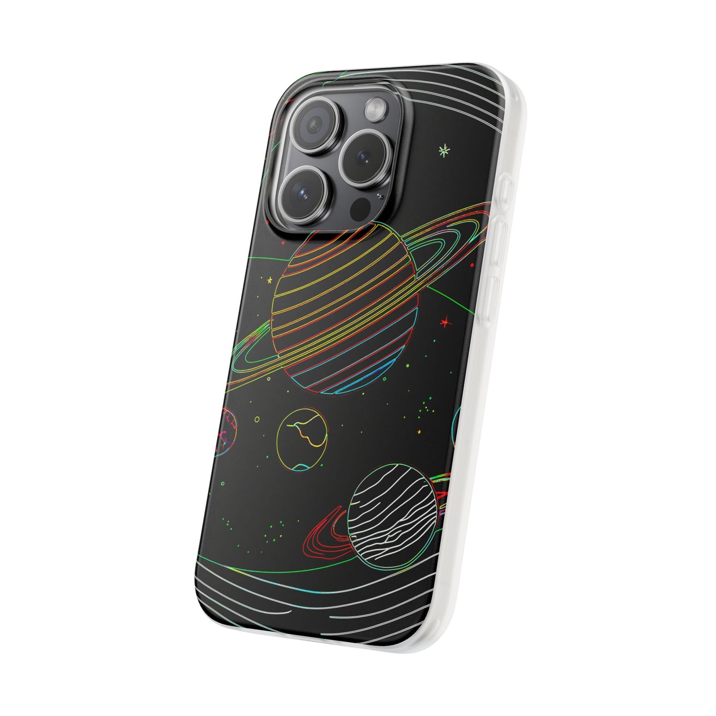 Galaxy-Inspired Flexi Cases, Vibrant Phone Covers, Space-Themed Accessories, Cosmic Gifts for Astronomers, Unique Phone Protectors