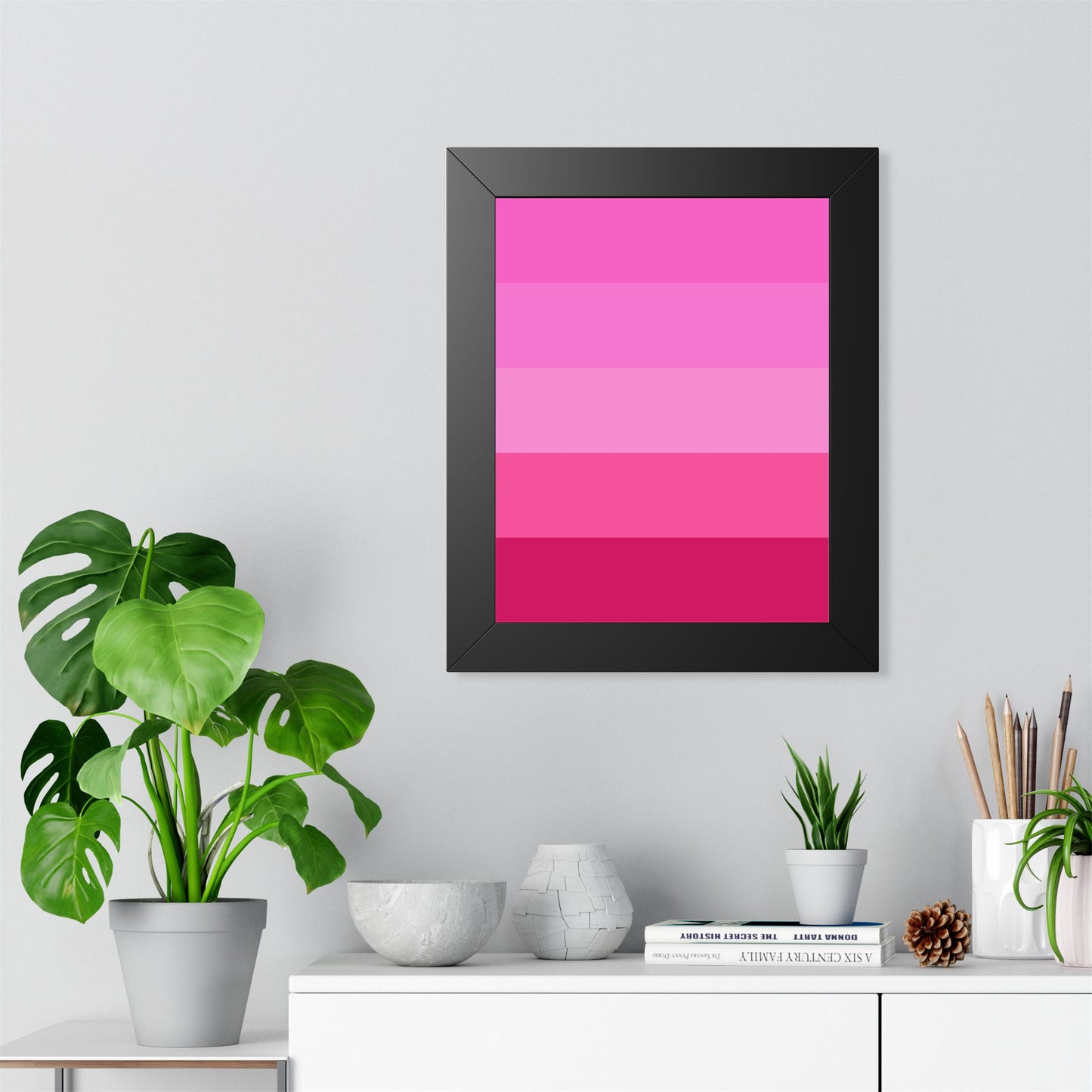 Valentine Rose Colors - Framed Poster