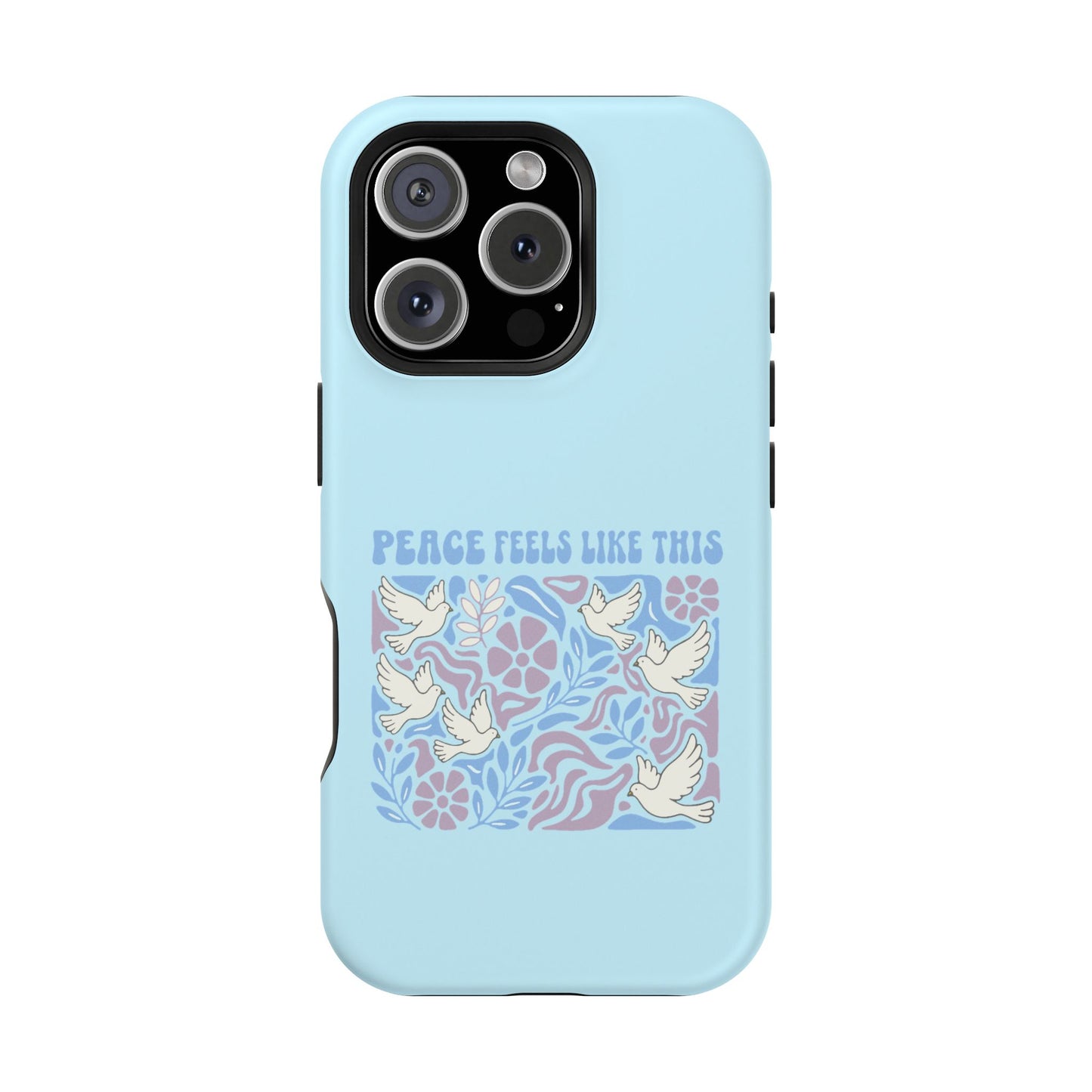Peace Tells Like This - Magnetic Phone Case