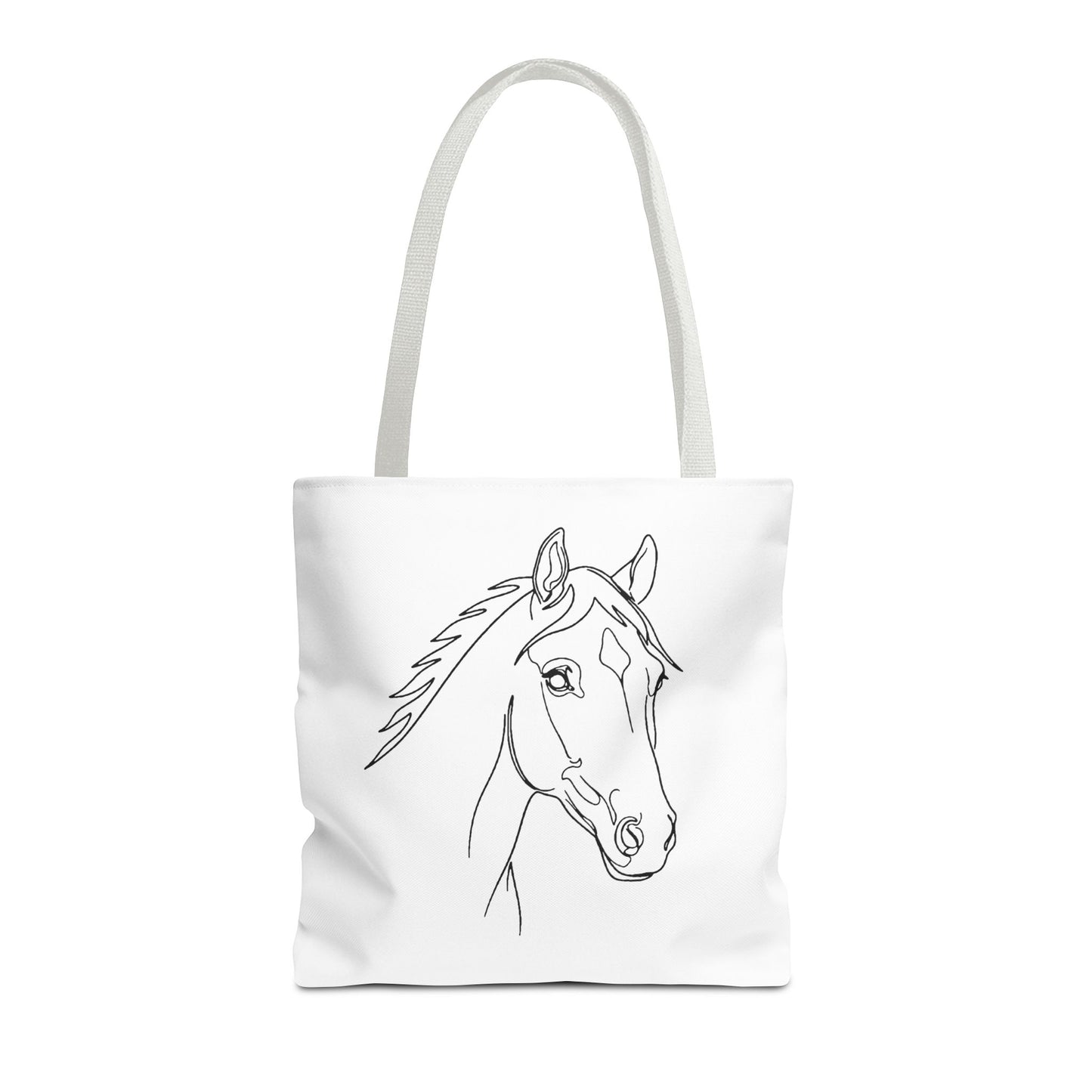Horse Portrait Sketch - Tote Bag