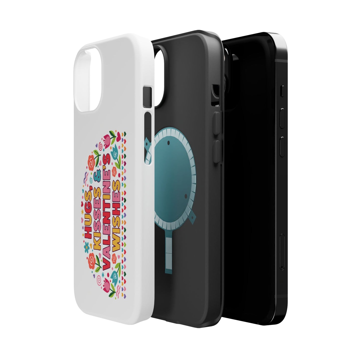 Hugs, Kisses & Valentine’s Wishes - Magnetic Phone Case