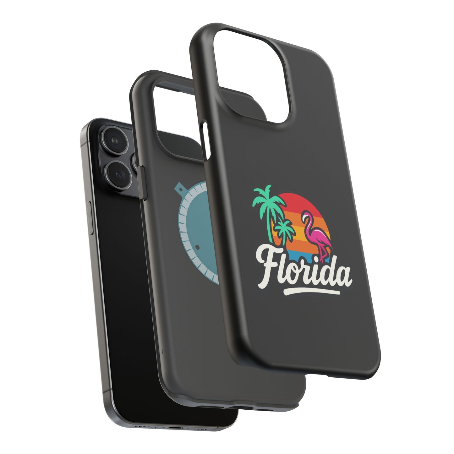 Florida Sunset Palm - Magnetic Phone Case