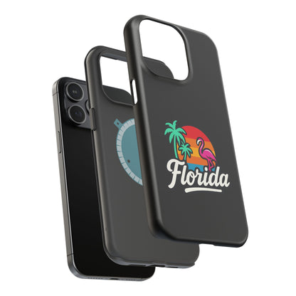 Florida Sunset Palm - Magnetic Phone Case