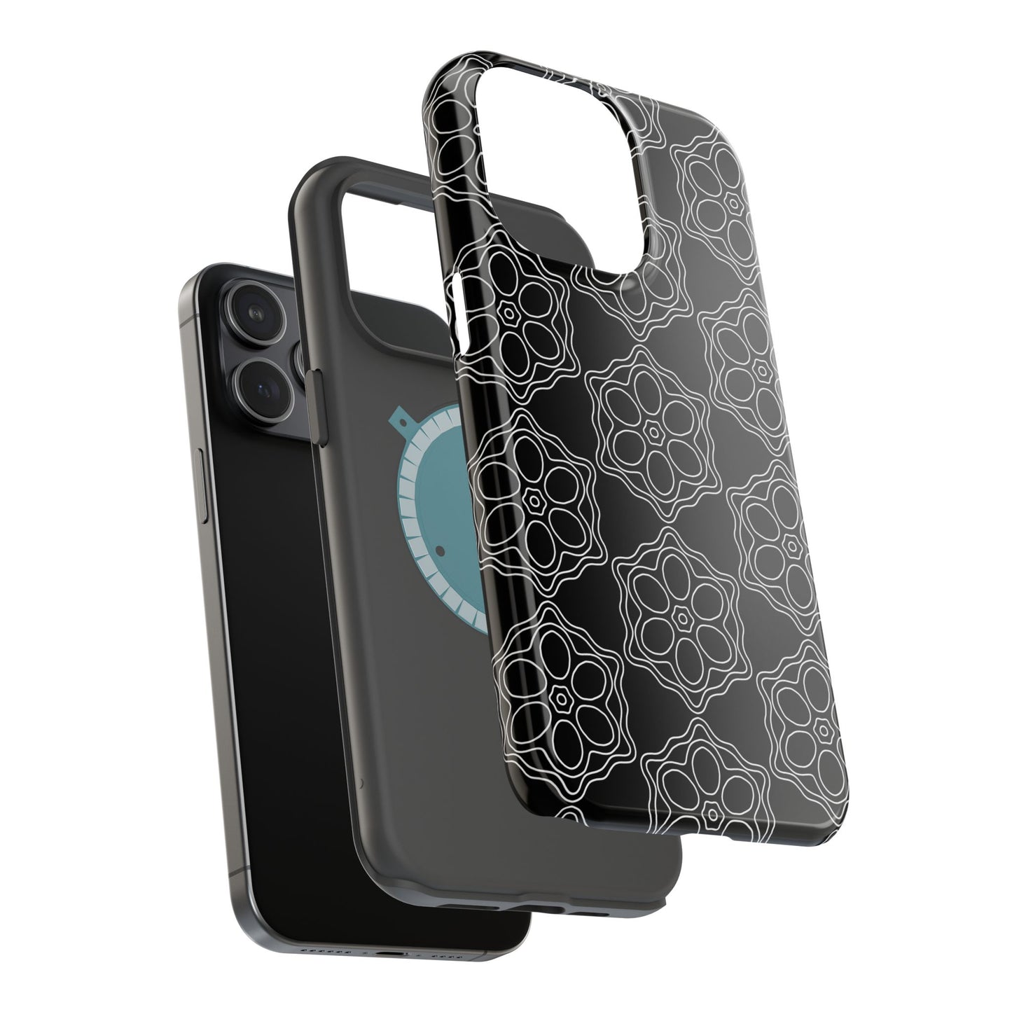 Geometric Sacred Flower - Magnetic Phone Case