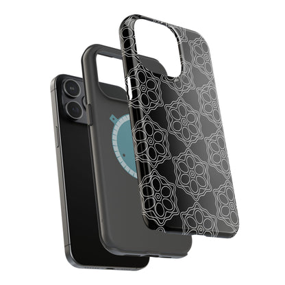 Geometric Sacred Flower - Magnetic Phone Case