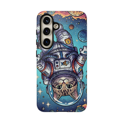 Astronaut Cat - Tough Phone Case