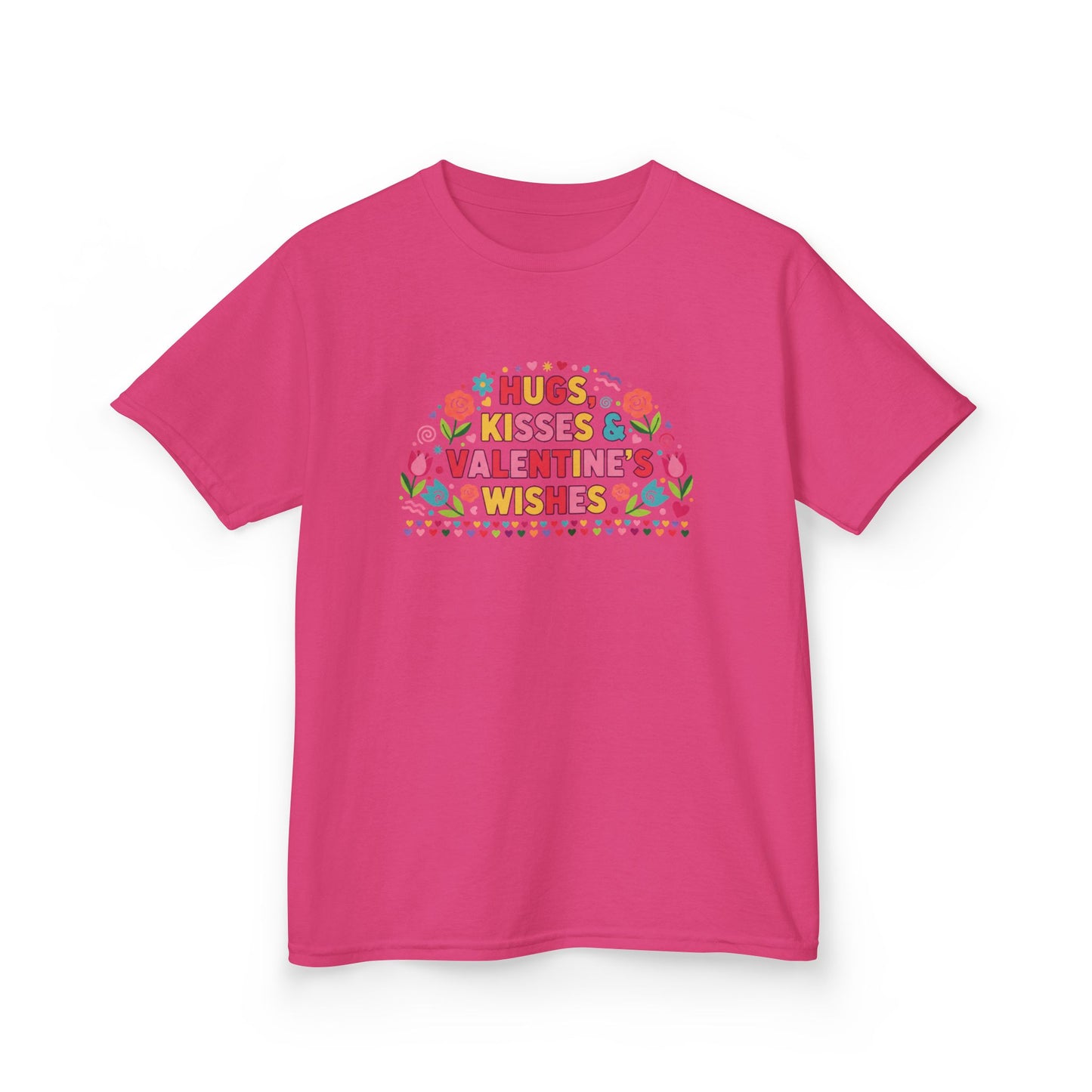 Hugs, Kisses & Valentine’s Wishes - Kids Tee