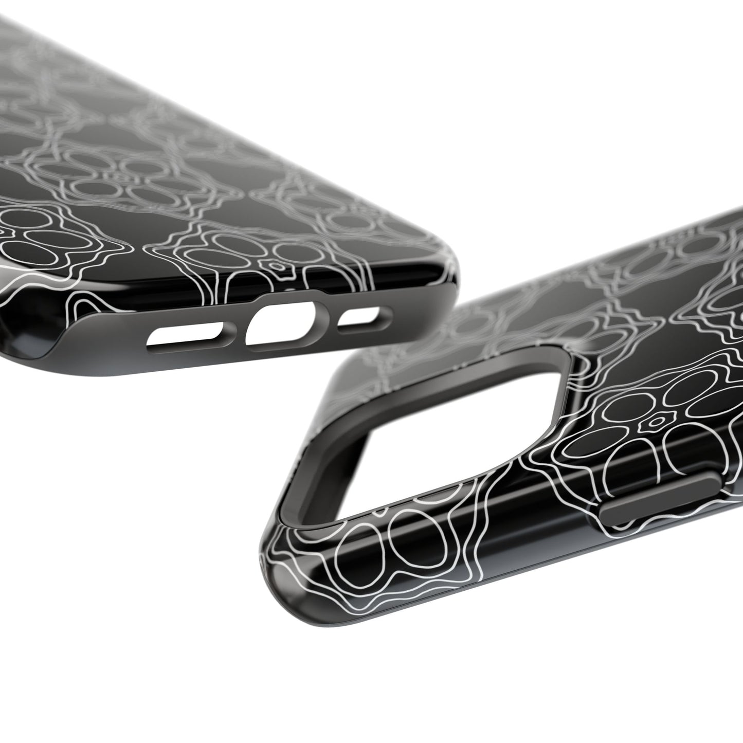 Geometric Sacred Flower - Magnetic Phone Case