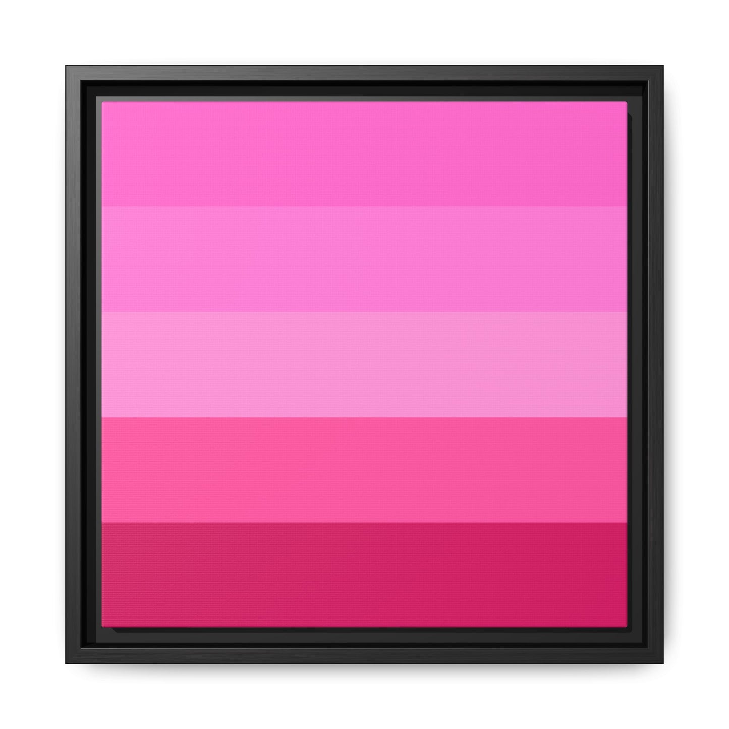 Valentine Rose Colors - Framed Canvas