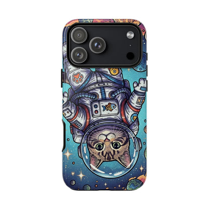 Astronaut Cat - Tough Phone Case