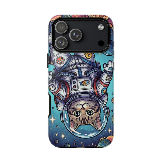 Astronaut Cat - Tough Phone Case