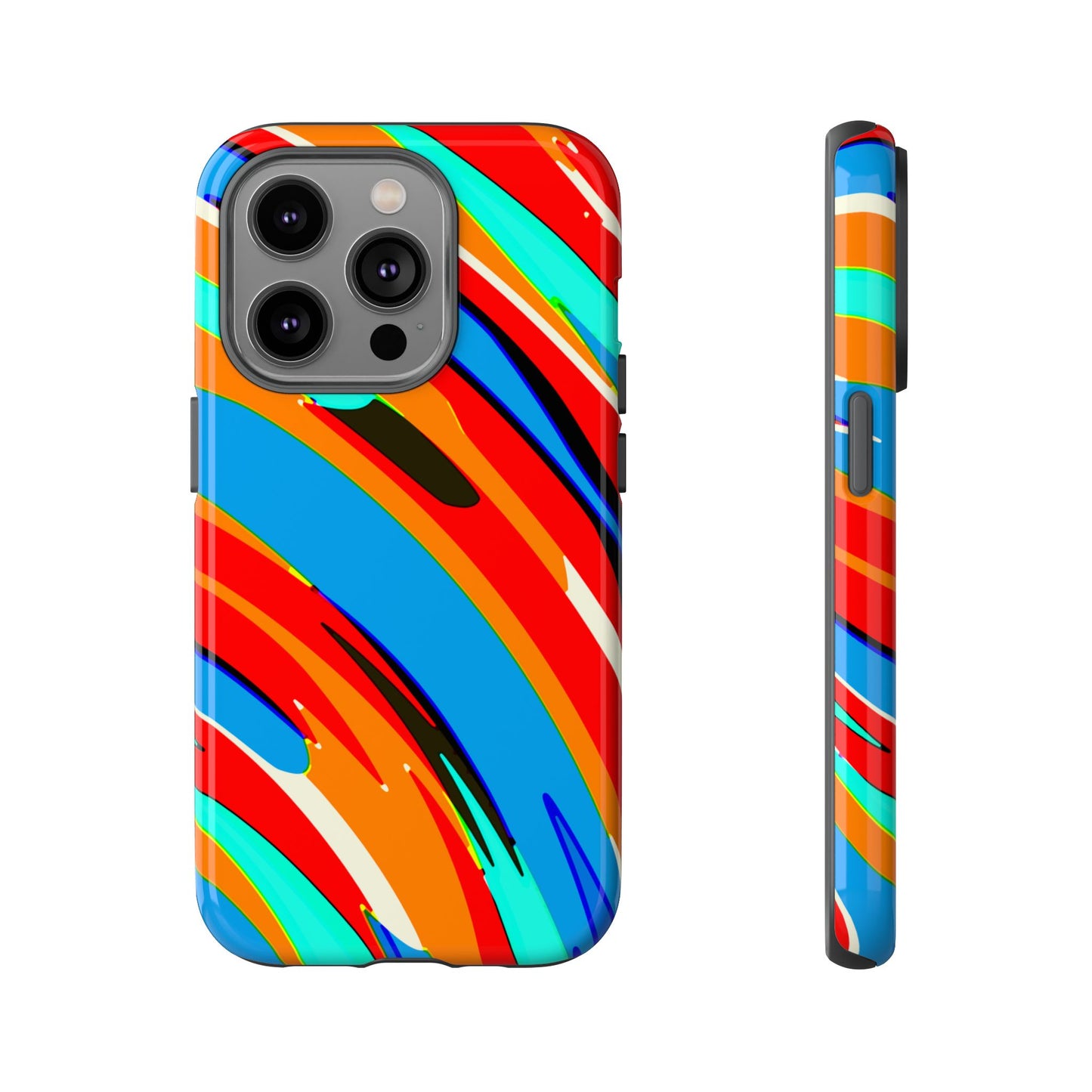 Abstract Color Swirl - Phone Case