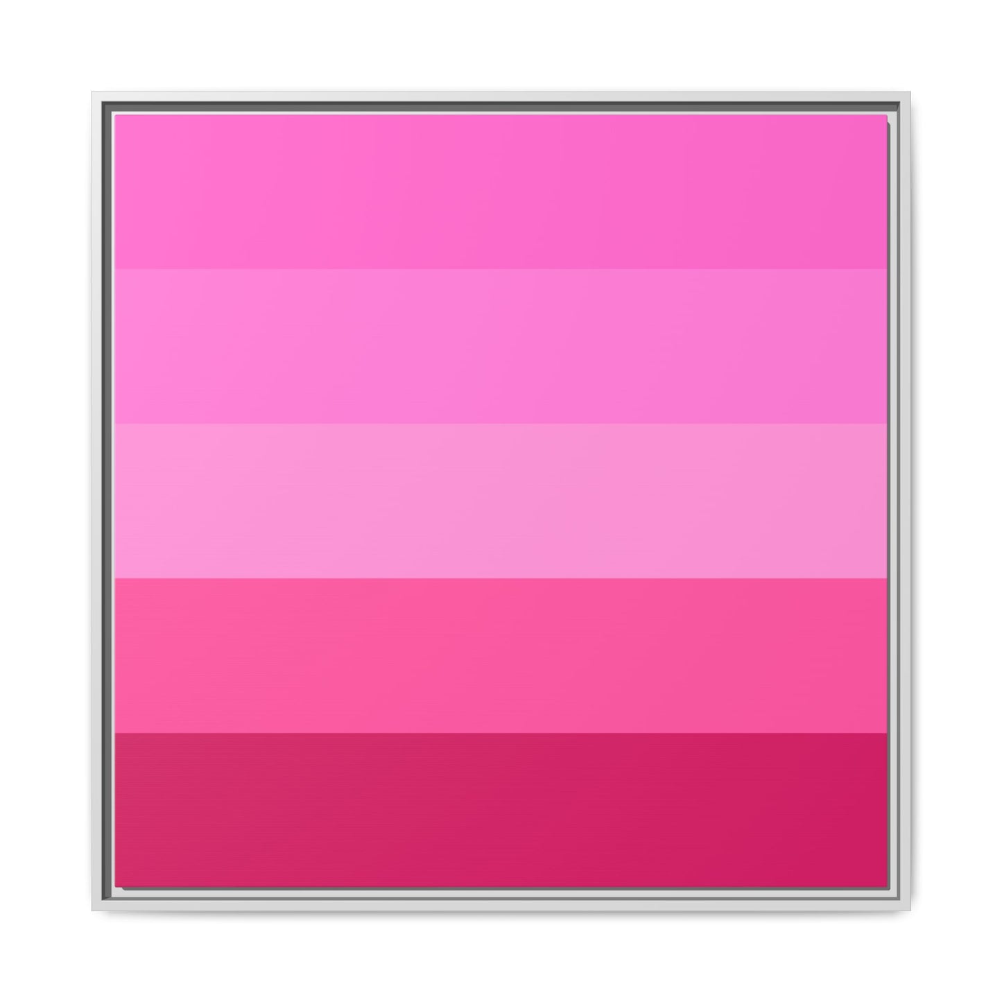 Valentine Rose Colors - Framed Canvas