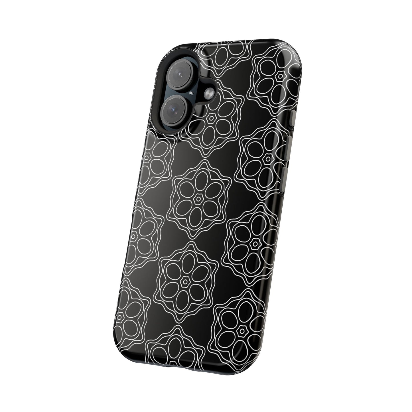 Geometric Sacred Flower - Magnetic Phone Case