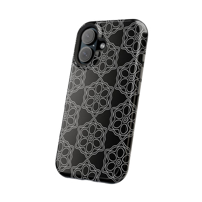 Geometric Sacred Flower - Magnetic Phone Case
