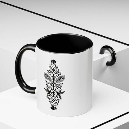 Hummingbird Soulmates - Color Accent Mug