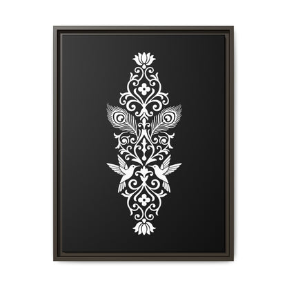 Hummingbird Soulmates - Framed Canvas