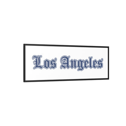 Los Angeles - Framed Canvas