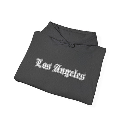 Los Angeles Gothic Hoodie - Cozy Streetwear, Unisex Sweatshirt, Perfect for Casual Outfits, Gift for Travelers, Vintage Aesthetic