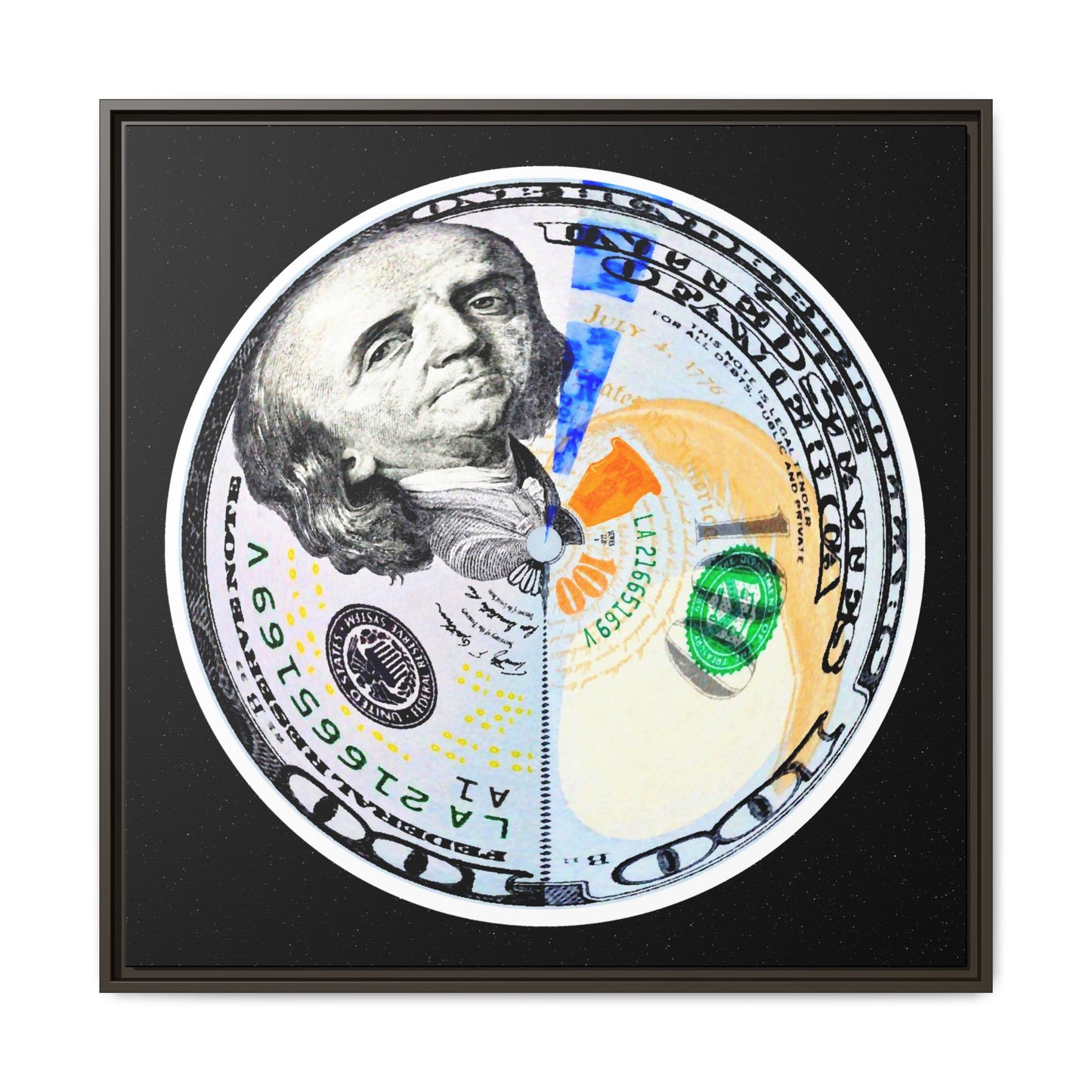 THE MOONEY - Framed Canvas