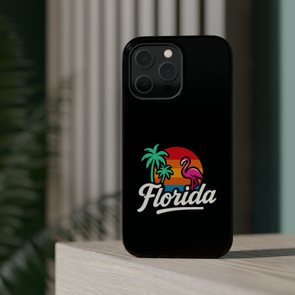Florida Sunset Palm - Magnetic Phone Case
