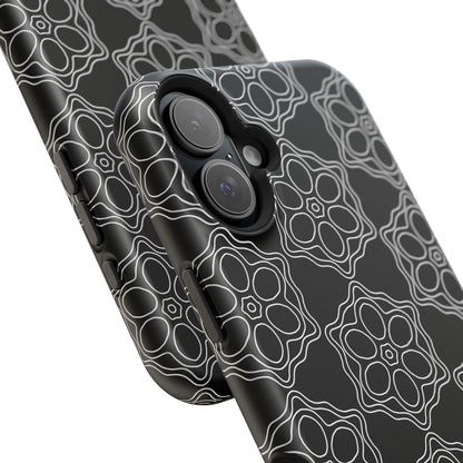 Geometric Sacred Flower - Magnetic Phone Case