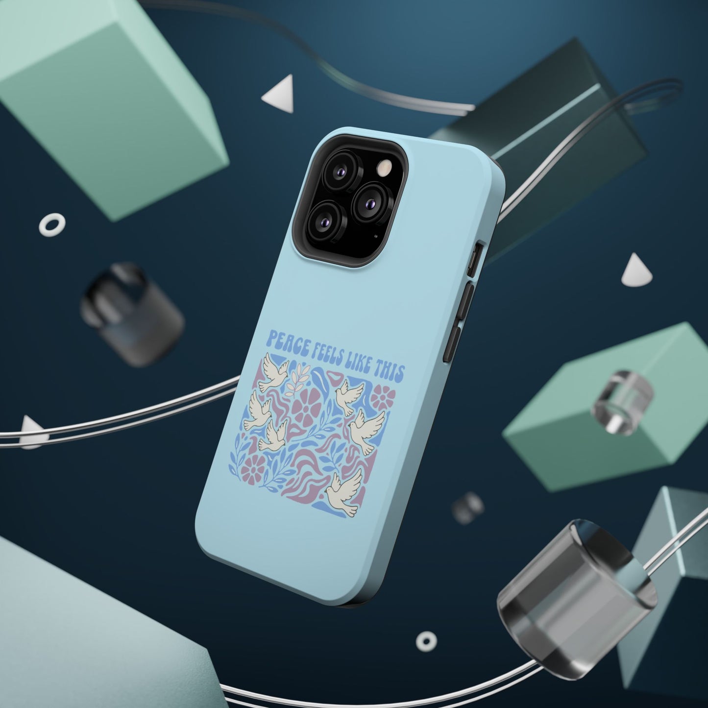 Peace Tells Like This - Magnetic Phone Case