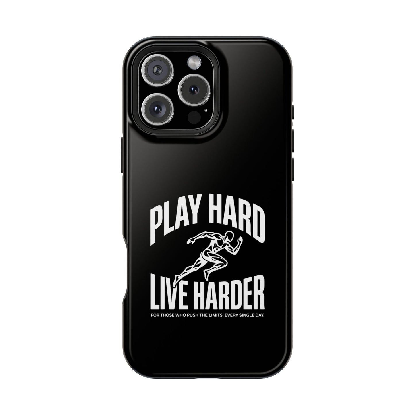 Play Hard / Live Harder - Magnetic Phone Case