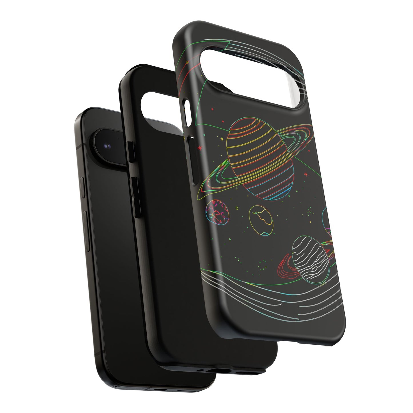 Galactic Tough Phone Case, Starry Space Protection, Unique Gift for Astronomers, Celestial Accessories, Trendy Space Lovers