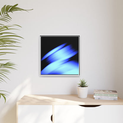 Orbital Drift - Framed Canvas