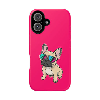 French Bulldog with Sunglasses - Phone Case